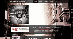 Desktop Screenshot of michaelwwaters.com
